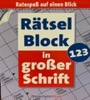Big Print Rätsel Block 123